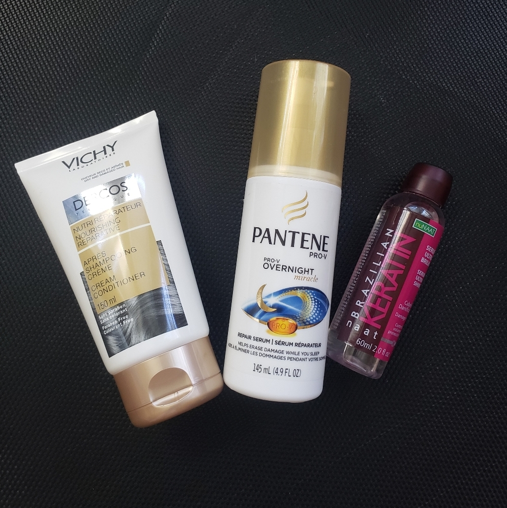 3 hair care products